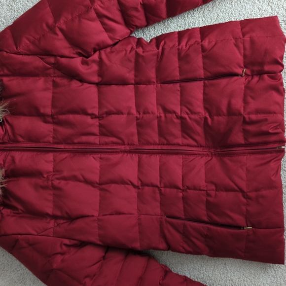 Calvin Klein Down Fleece-Lined Hooded Jacket - Picture 4 of 11